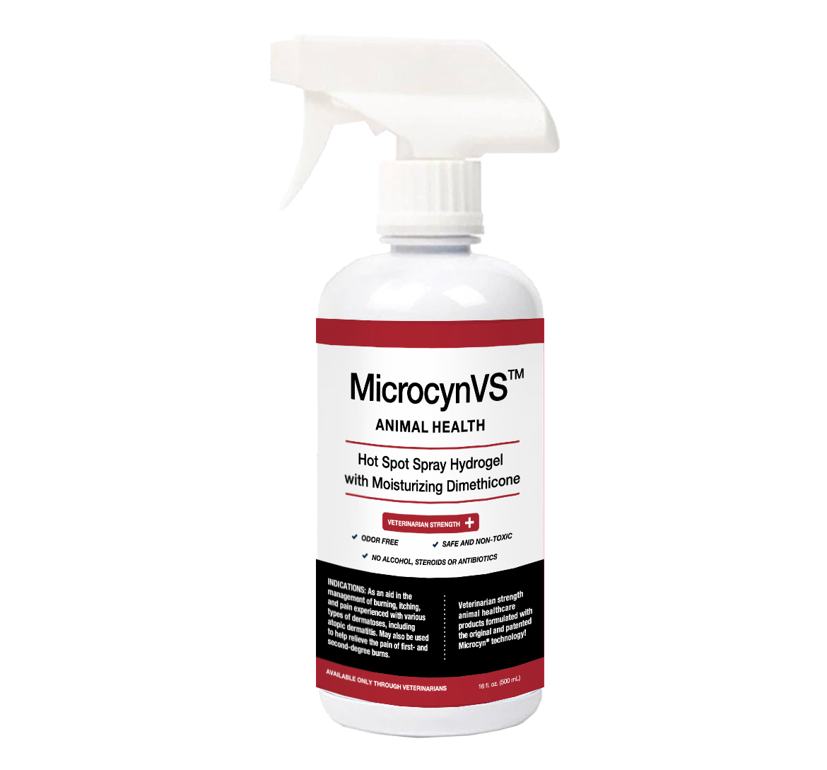 MicrocynVS Hot Spot Spray Hydrogel