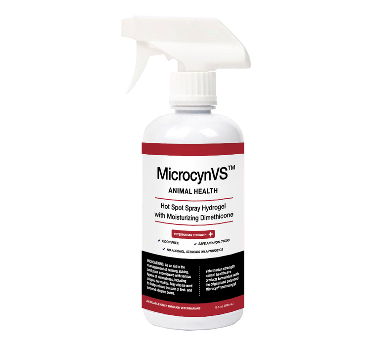MicrocynVS Hot Spot Spray Hydrogel 16 oz (Case of 6)
