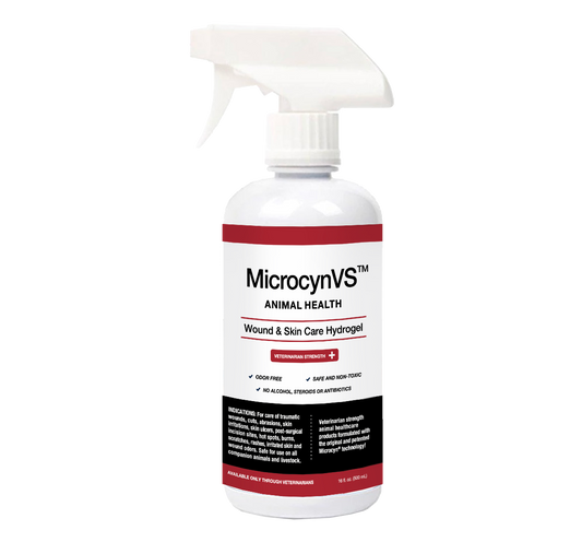 MicrocynVS Wound & Skin Care Hydrogel 16 oz (Case of 6)