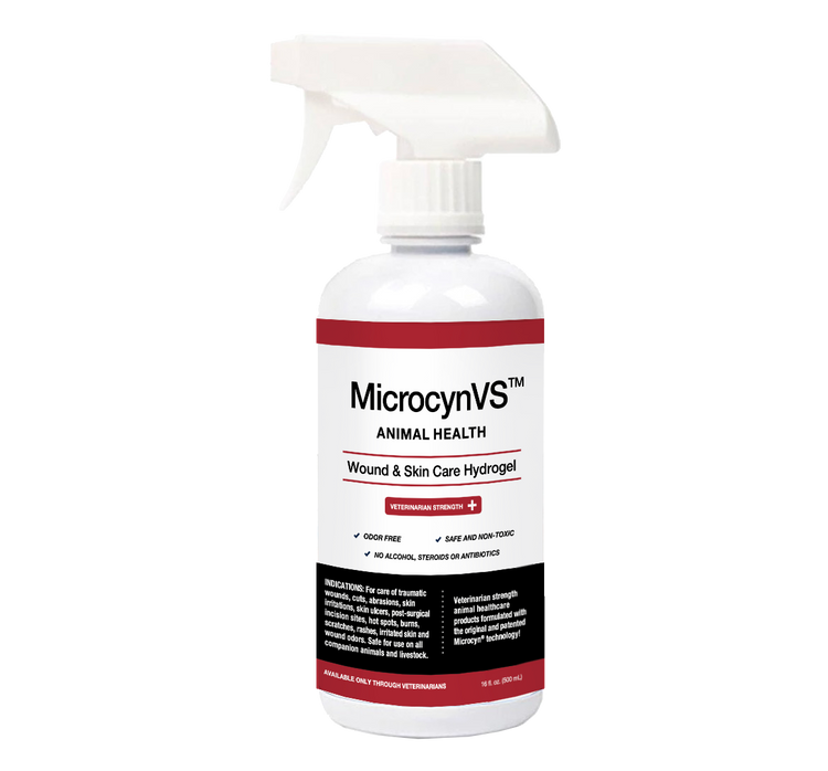 MicrocynVS Wound & Skin Care Hydrogel 16 oz (Case of 6)