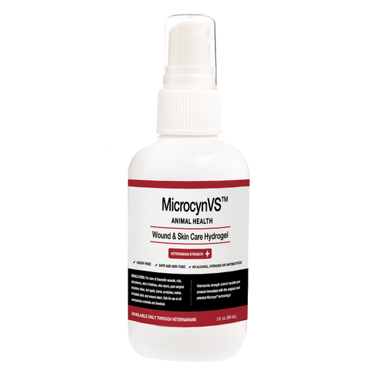 MicrocynVS Wound & Skin Care Hydrogel 3 oz (Case of 6)