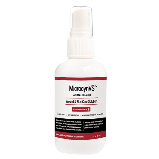 MicrocynVS Wound & Skin Care Solution 3 oz (Case of 6)